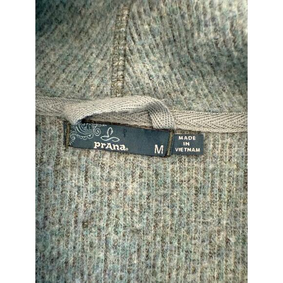 PrAna Women’s Milana Jacket Green Two Tone Medium Wool Blend - Picture 7 of 7